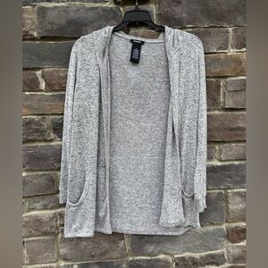 NWOT Cardigan Hooded Knit Sweater